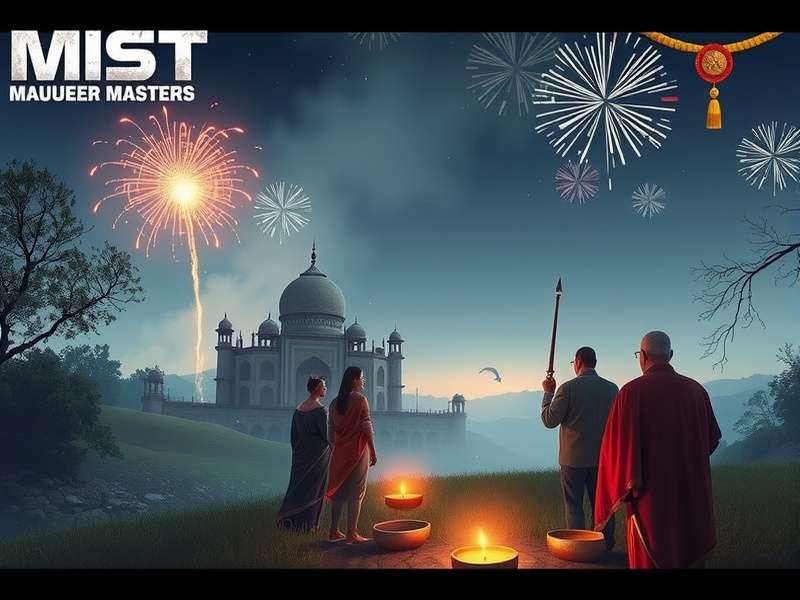 Mist Maneuver Masters game banner showing misty landscape with characters